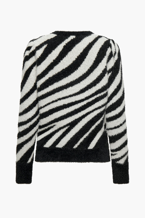 Pull col rond Noir - ONLY®