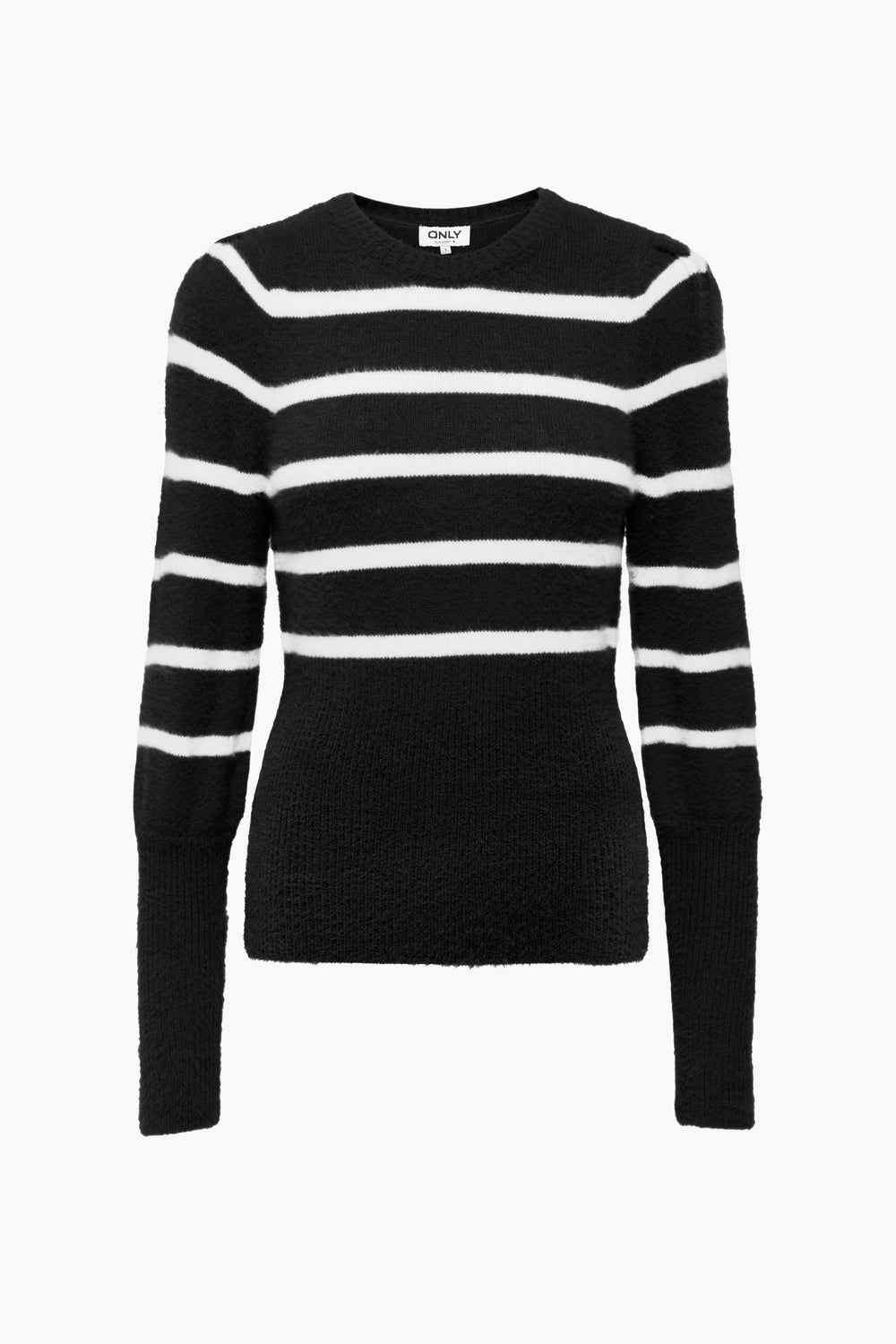 Pull col rond Noir - ONLY®