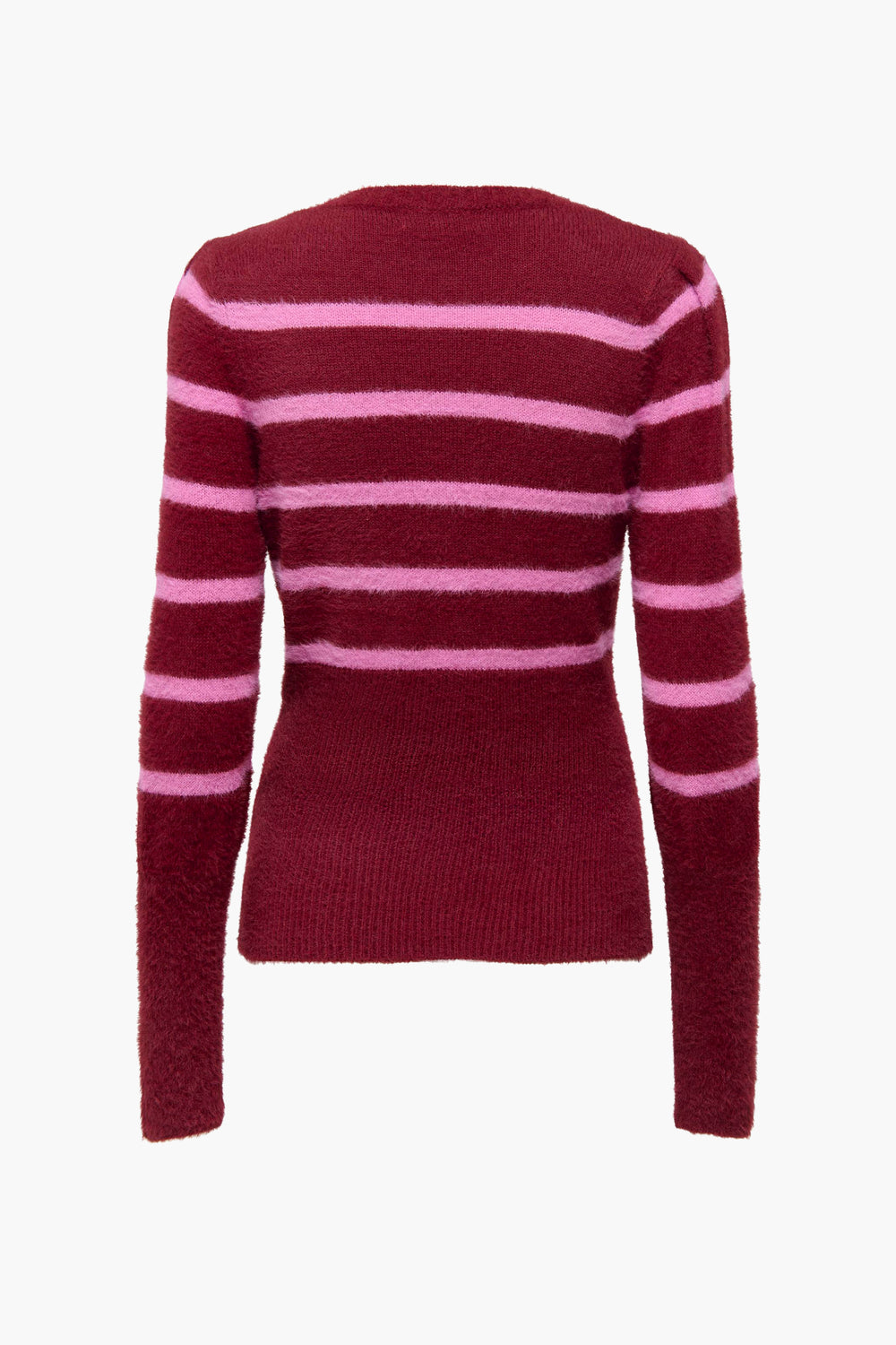 Pull col rond Rouge - ONLY®