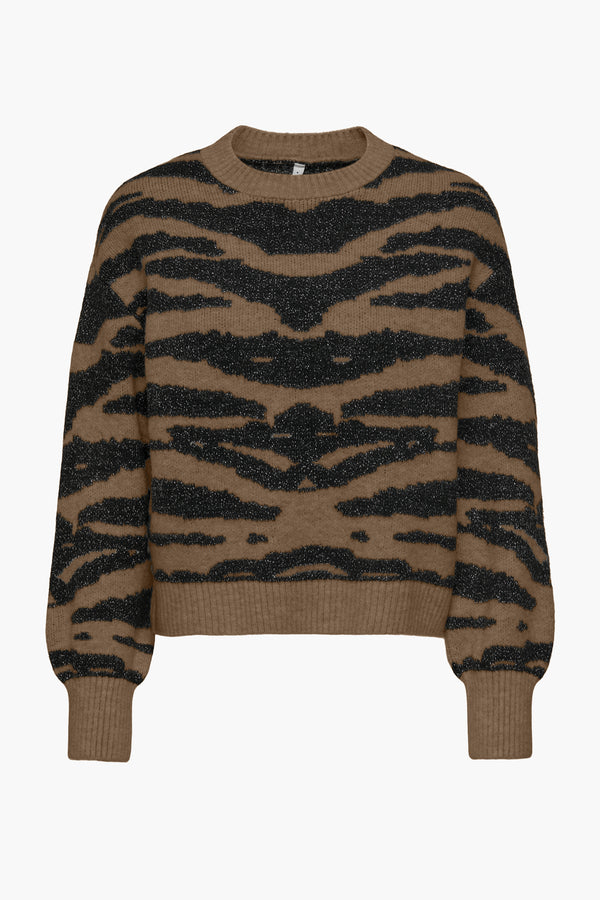 Pull col rond Multicolore - ONLY®
