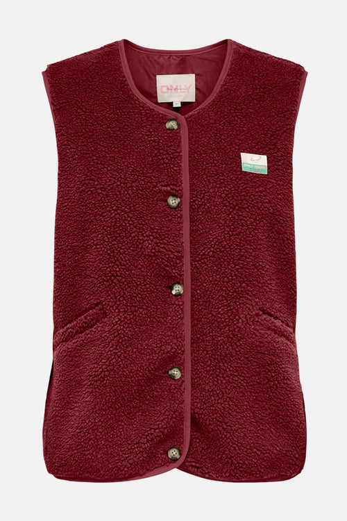 Veste sans manches - Bordeaux