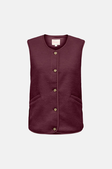 Bodywarmer rood - ONLY®