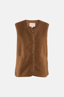 Veste sans manches - brun