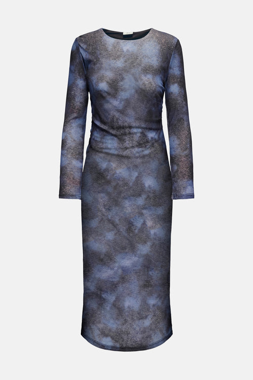 Robe à manches longues - bleu