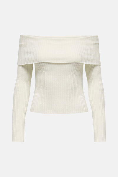 Pull (offshoulder) Écru - JDY