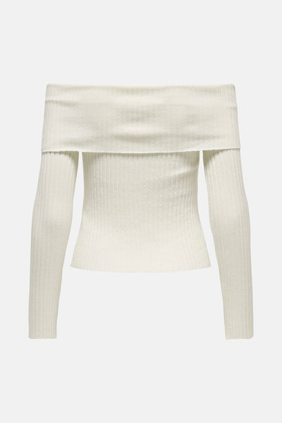 Pull (offshoulder) Écru - JDY