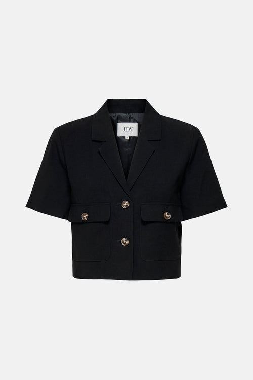 Chemise à manches courtes - noir