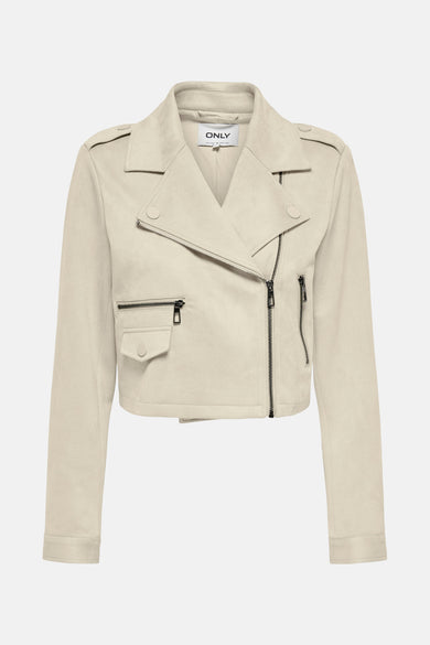 ONLDIANE FAUX SUEDE LIFE BIKER CC OTW