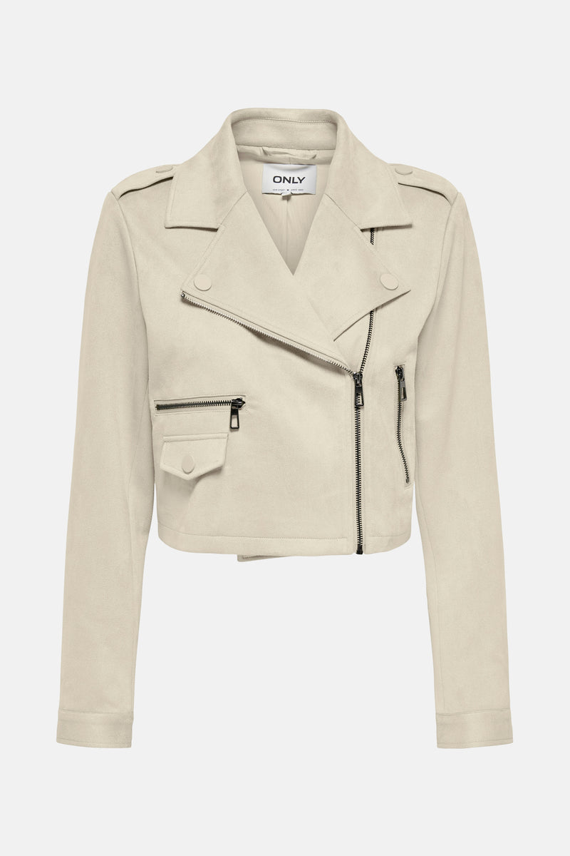 ONLDIANE FAUX SUEDE LIFE BIKER CC OTW