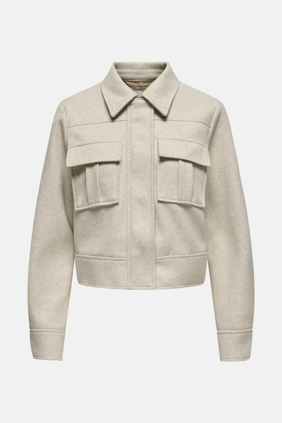 Veste courte Écru - ONLY®