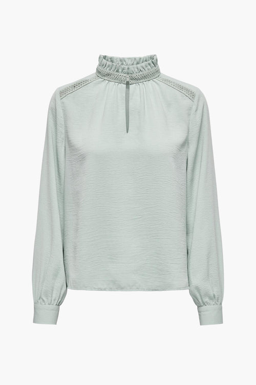 Blouse à manches longues - vert