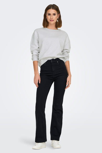 ONLELLIOT L/S O-NECK ZIP SWT