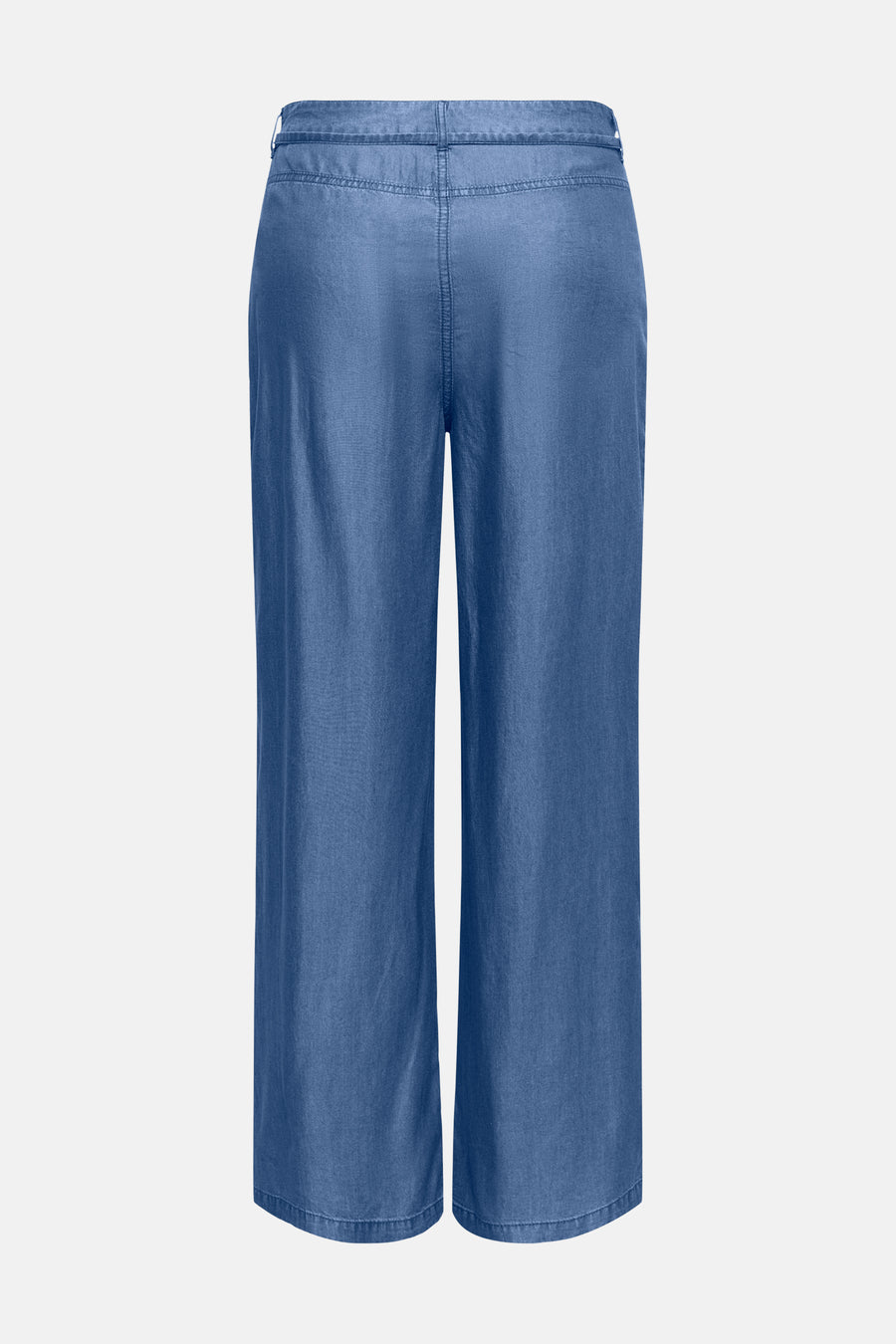 Pantalon en denim bleu moyen de ONLY®, vue arrière, coupe large et décontractée.