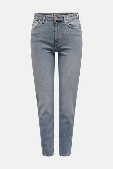 Jean mom en denim bleu moyen de ONLY.