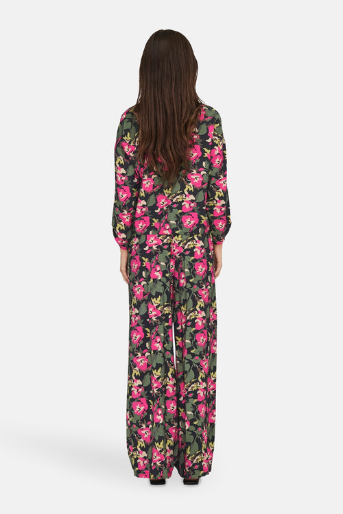 Chemise à manches longues - multicolore