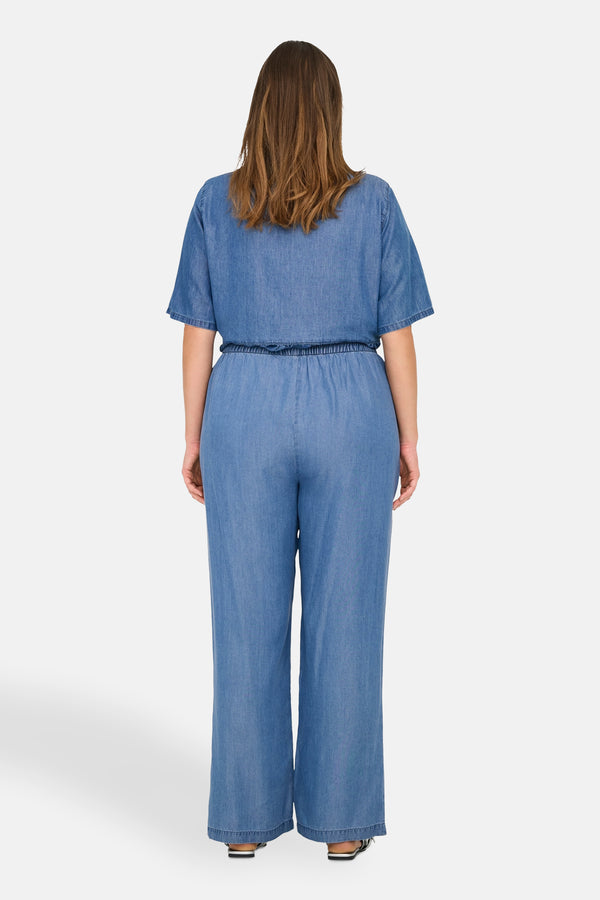 Pantalon MID BLUE DENIM - CARMAKOMA