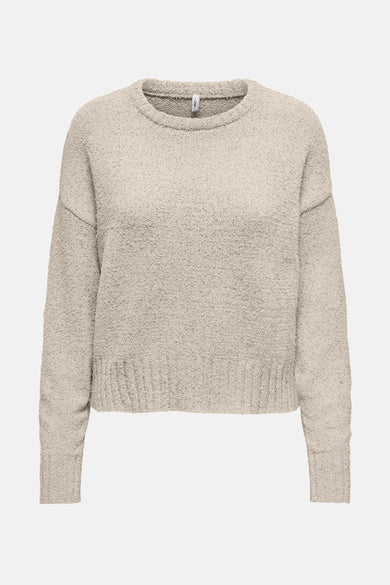ONLTERESA LIFE LS O-NECK LOOSE CC KNT
