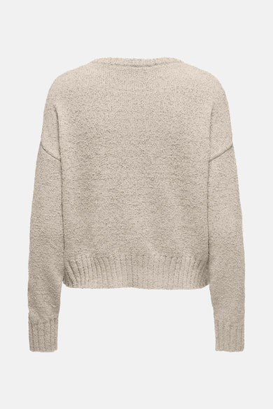 ONLTERESA LIFE LS O-NECK LOOSE CC KNT