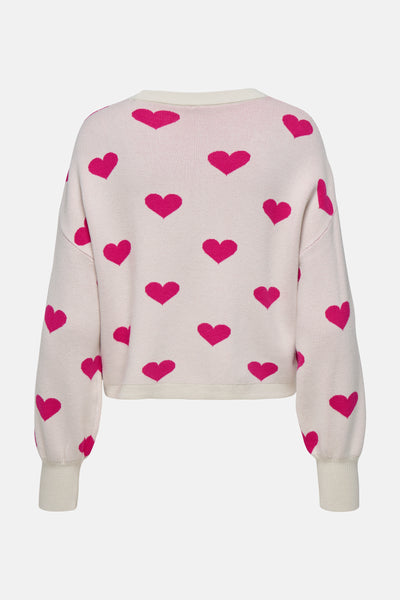 Pull col rond Rose - ONLY®