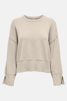 Pull col rond Blanc - ONLY®