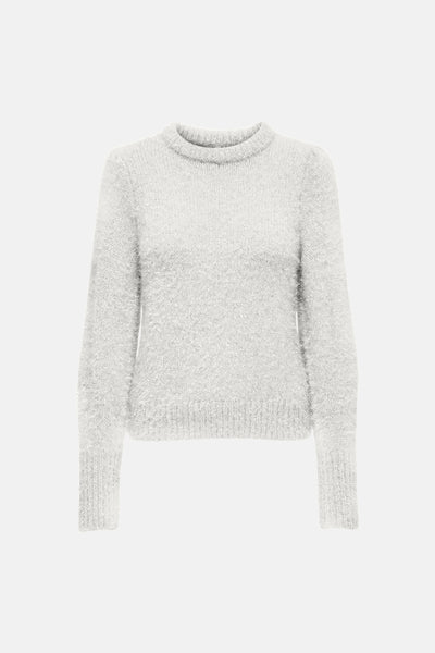 Pull col rond Blanc - ONLY®