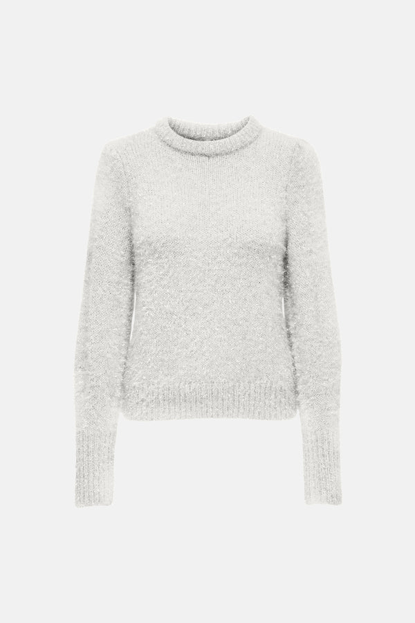 Pull col rond Blanc - ONLY®