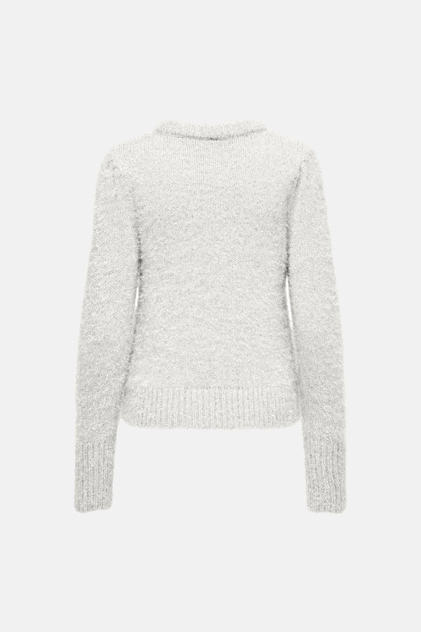 Pull col rond Blanc - ONLY®