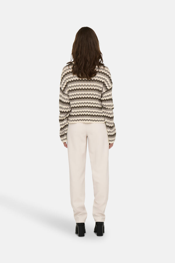 Pull col rond Multicolore - ONLY®