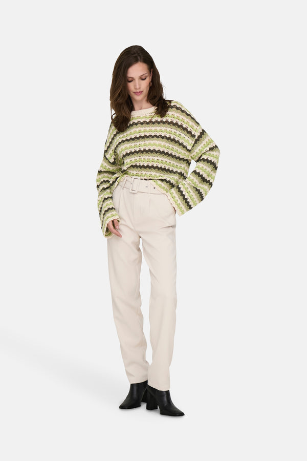 Pull col rond Multicolore - ONLY®
