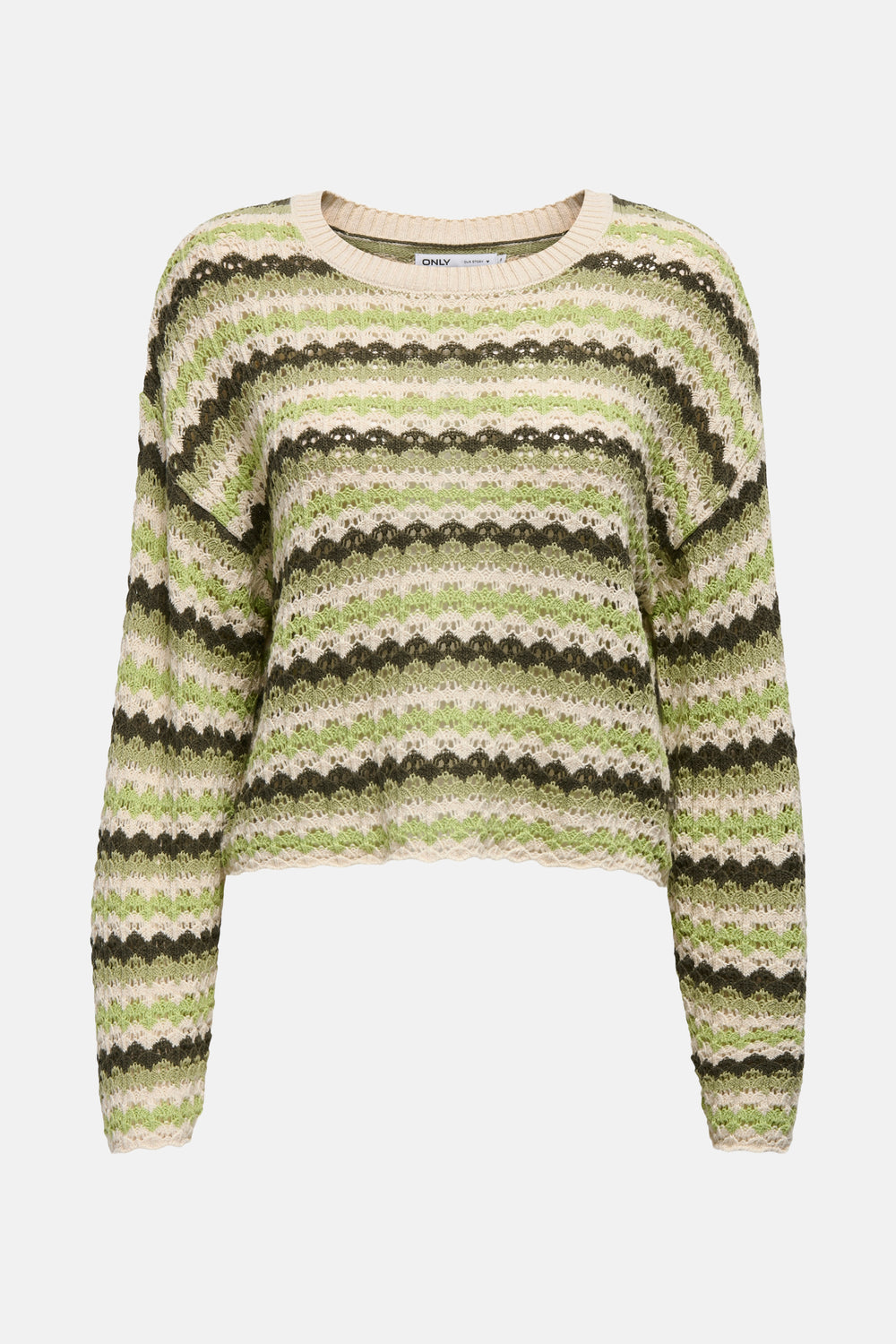 Pull col rond Multicolore - ONLY®