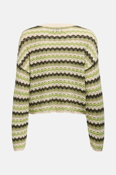 Pull col rond Multicolore - ONLY®