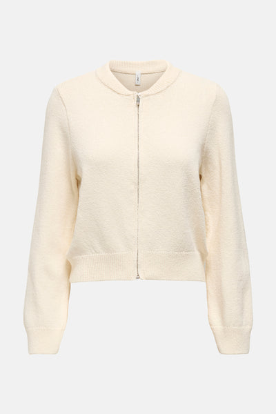 Pull col rond Beige - ONLY®
