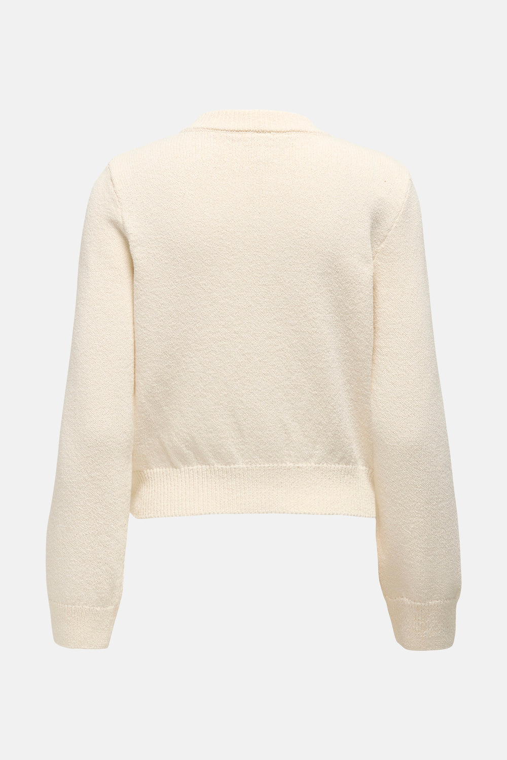 Pull col rond Beige - ONLY®