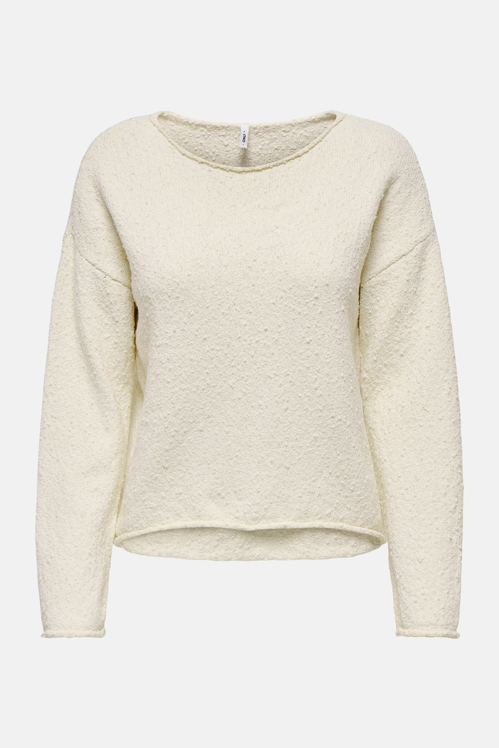Pull col rond Beige - ONLY®