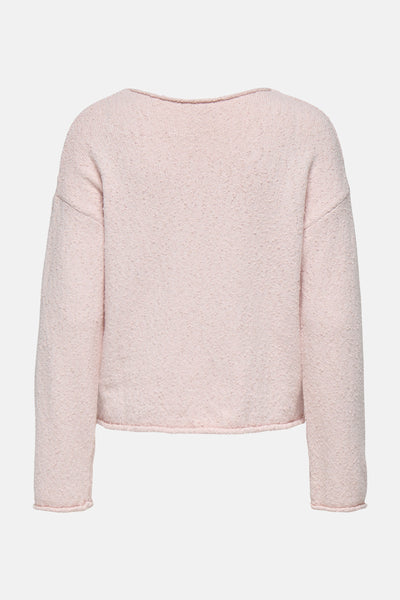 Pull col rond Rose - ONLY®