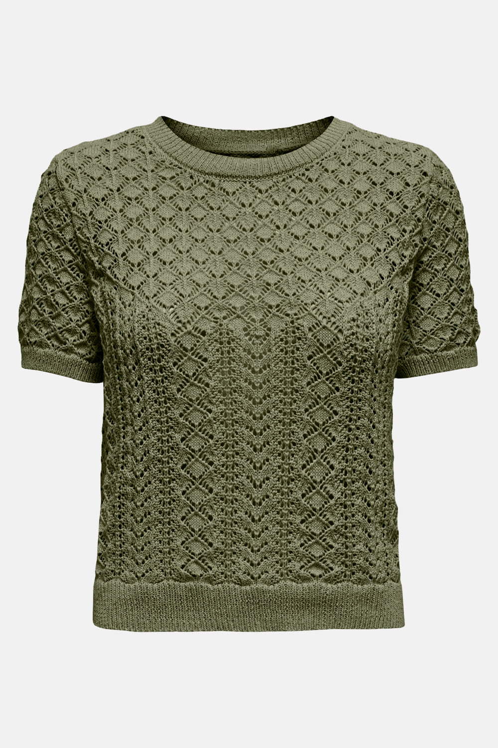 Top uni manches courtes Vert - ONLY®
