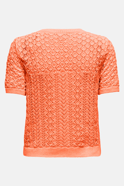 Top uni manches courtes Orange - ONLY®