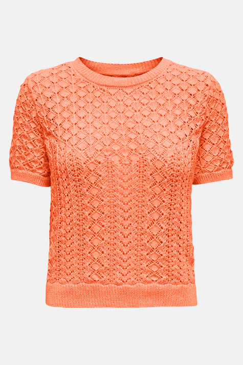 Top uni manches courtes Orange - ONLY®