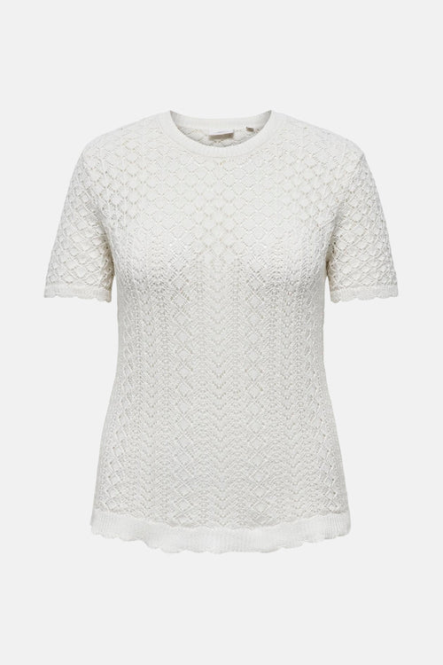 Pull col rond Écru - CARMAKOMA
