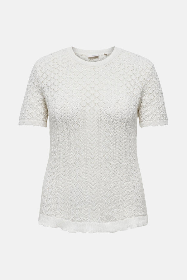 Pull col rond Écru - CARMAKOMA