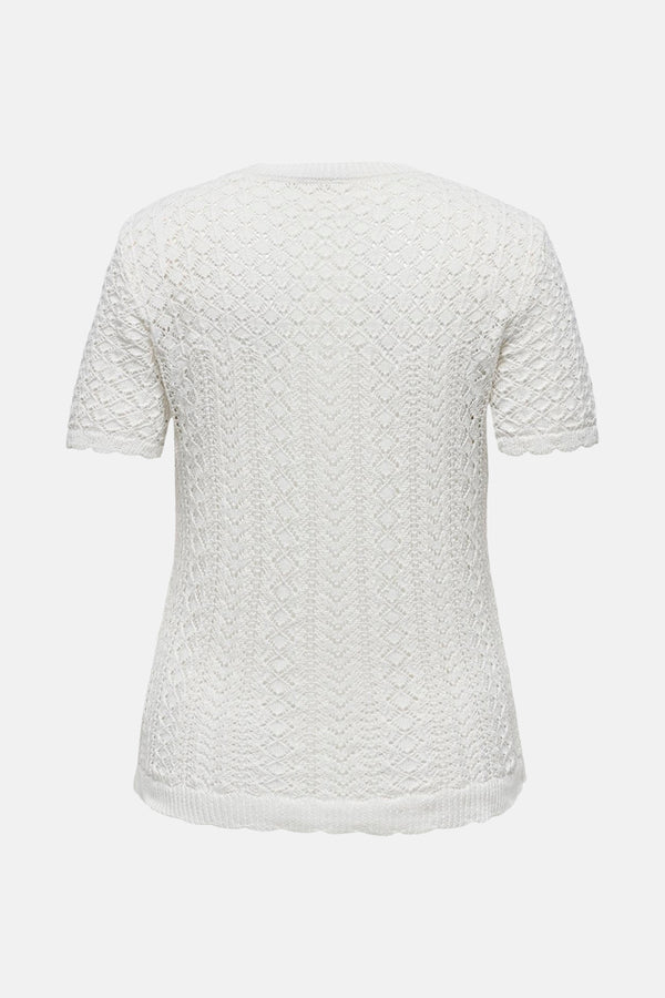 Pull col rond Écru - CARMAKOMA