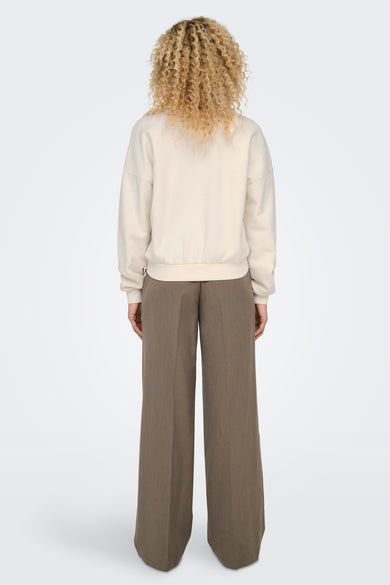 Sweat col rond blanc - ONLY® - ONLY® - 7