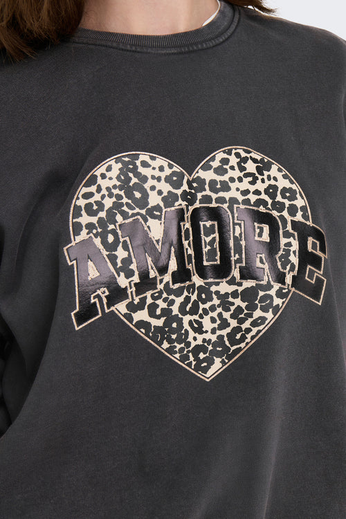ONLLAUREN L/S ANIMAL O-NECK CC SWT