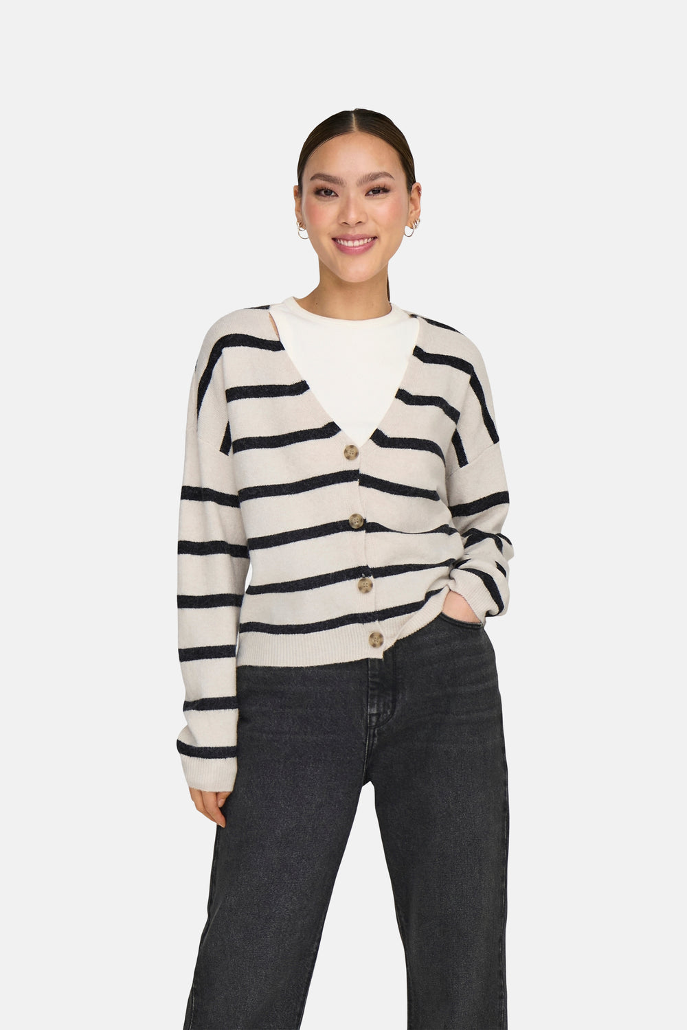 Cardigan Écru - ONLY®