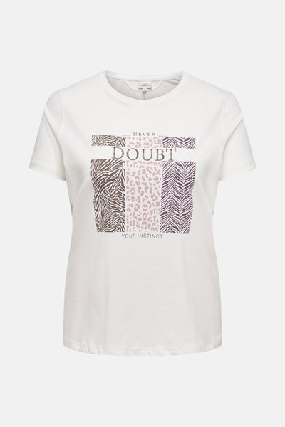 T-shirt (manches courtes) Blanc - CARMAKOMA