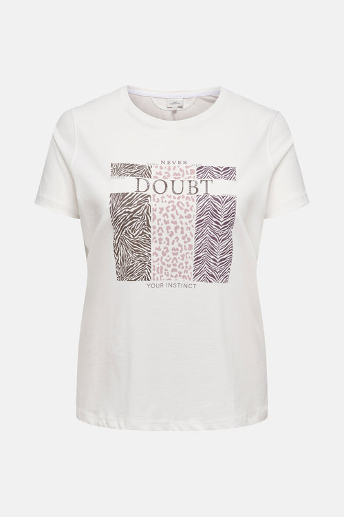 T-shirt (manches courtes) Blanc - CARMAKOMA