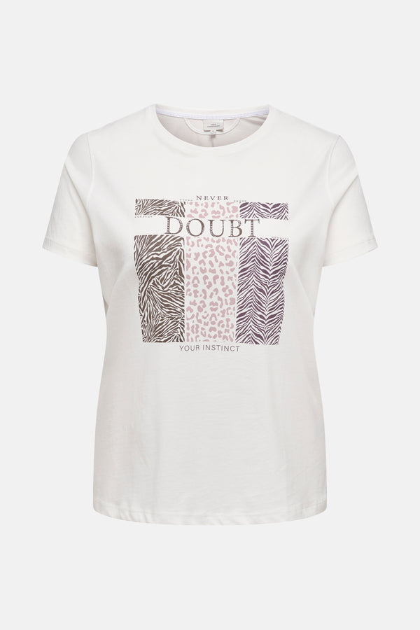 T-shirt (manches courtes) Blanc - CARMAKOMA