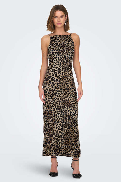 	Dames tops kleed zonder mouw Beige - ONLY®