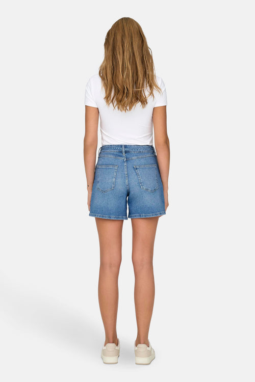 Short - mid blue denim