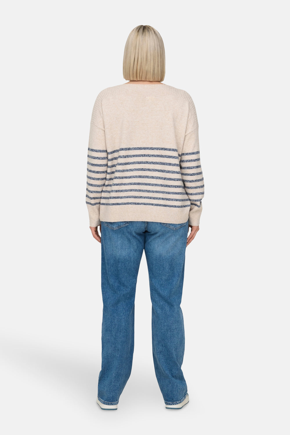 Pull col rond Beige - CARMAKOMA